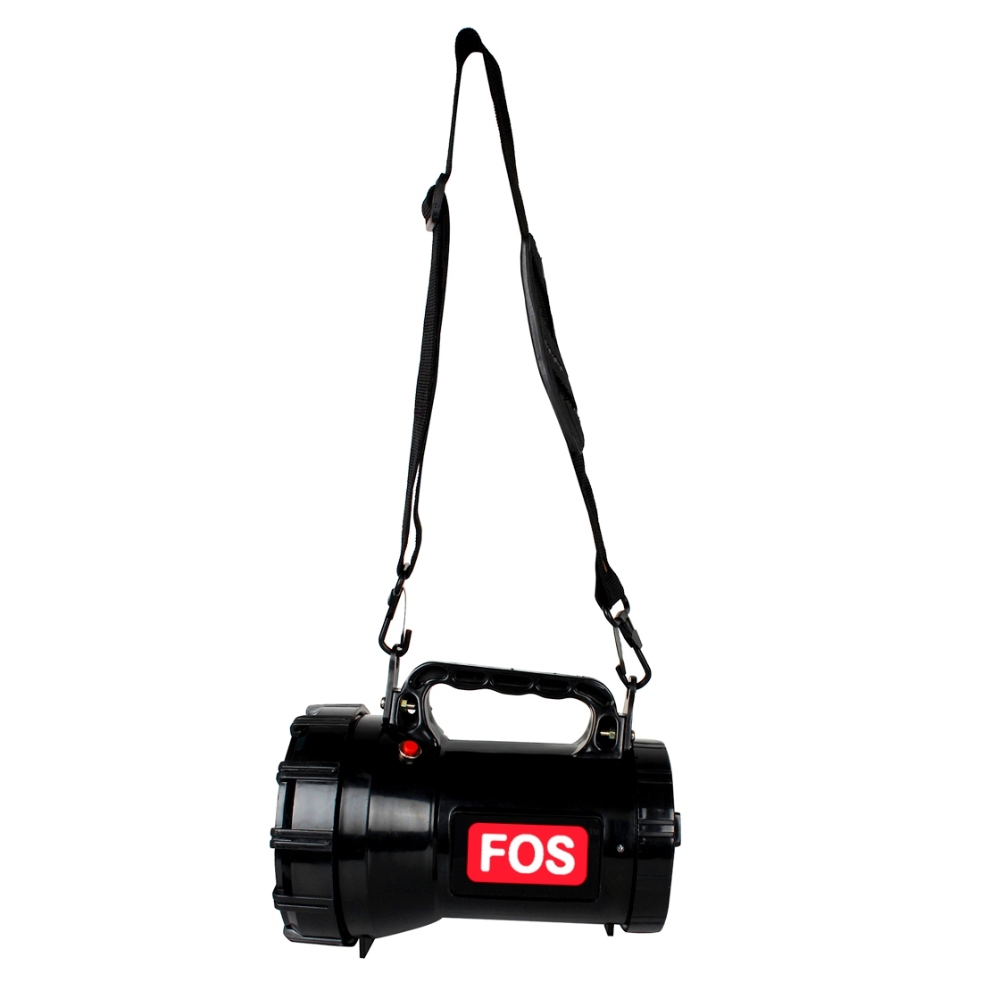 Black Fos Led Search Light 10w (Model: Protector) Rechargeable Handheld Torch