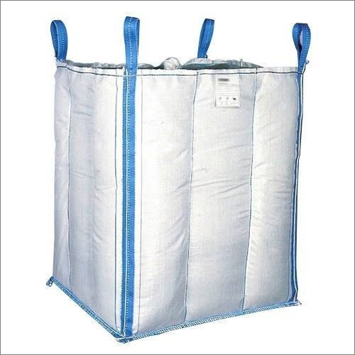 Pp Plain White Woven Jumbo Bag - Pp Material Various Sizes Available White Color | Ideal For Storing And Transporting Dry Products