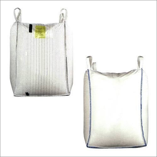Pp Plain White Woven Jumbo Bag - Pp Material Various Sizes Available White Color | Ideal For Storing And Transporting Dry Products