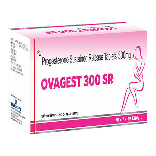 Ovegest 300 SR - 300mg Sustained Release Tablets, Clinical Usage for Women, Cool and Dry Storage