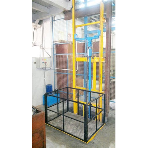 Commercial Goods Elevator - Stainless Steel Design | Remote Controlled Operation