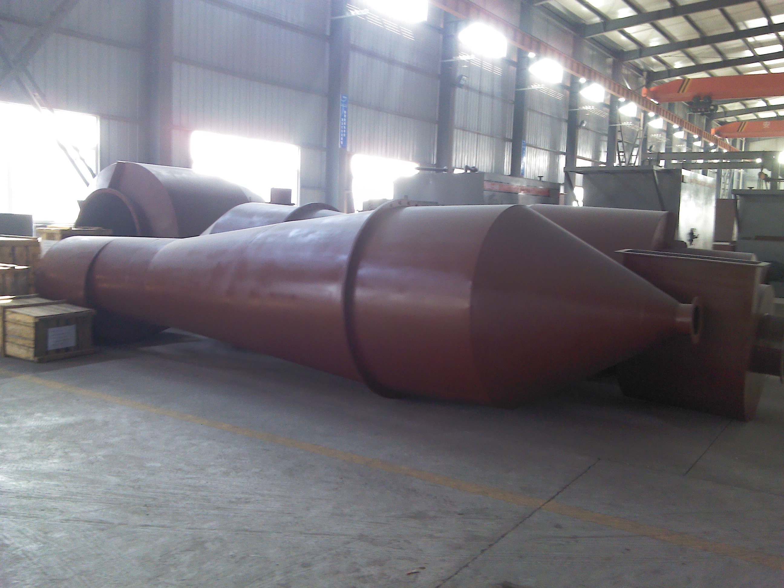 Cyclone Dust Collector Capacity: 15000-60000 Cubic Meter (M3)