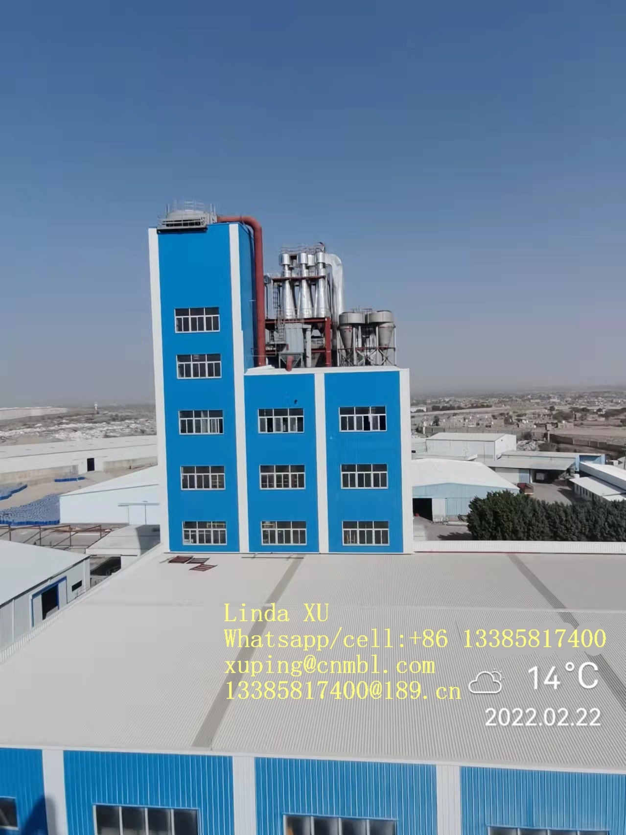 Automatic Spray Tower Detergent Powder Making Machine