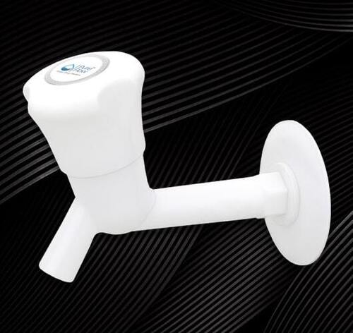T Bib Cock Short Body With Flange - High-Grade Material, Standard Size | Two Regulators for Effective Water Flow Control, Unique Home Decor Design