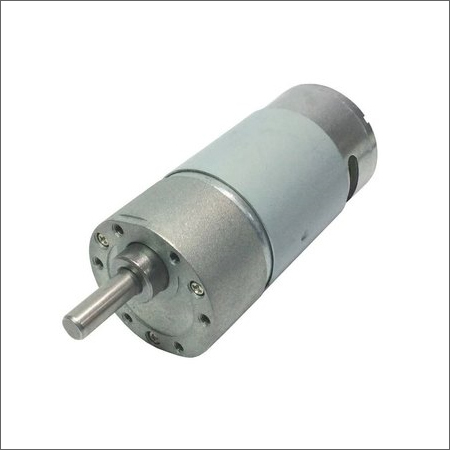 12vdc Agarbatti Machine Feeder - Gray Body, Single Phase Dc Gear Motor, 260 Speed For Industrial Use