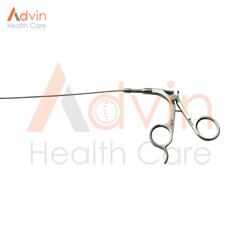 Cystoscopy Stent Removing Forceps - Advanced Stainless Steel, Manual Operation | Strong Grasping, Autoclavable, Alligator Jaw Design