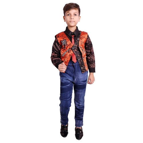 वॉशेबल किड्स बाबा स्टाइलिश सूट