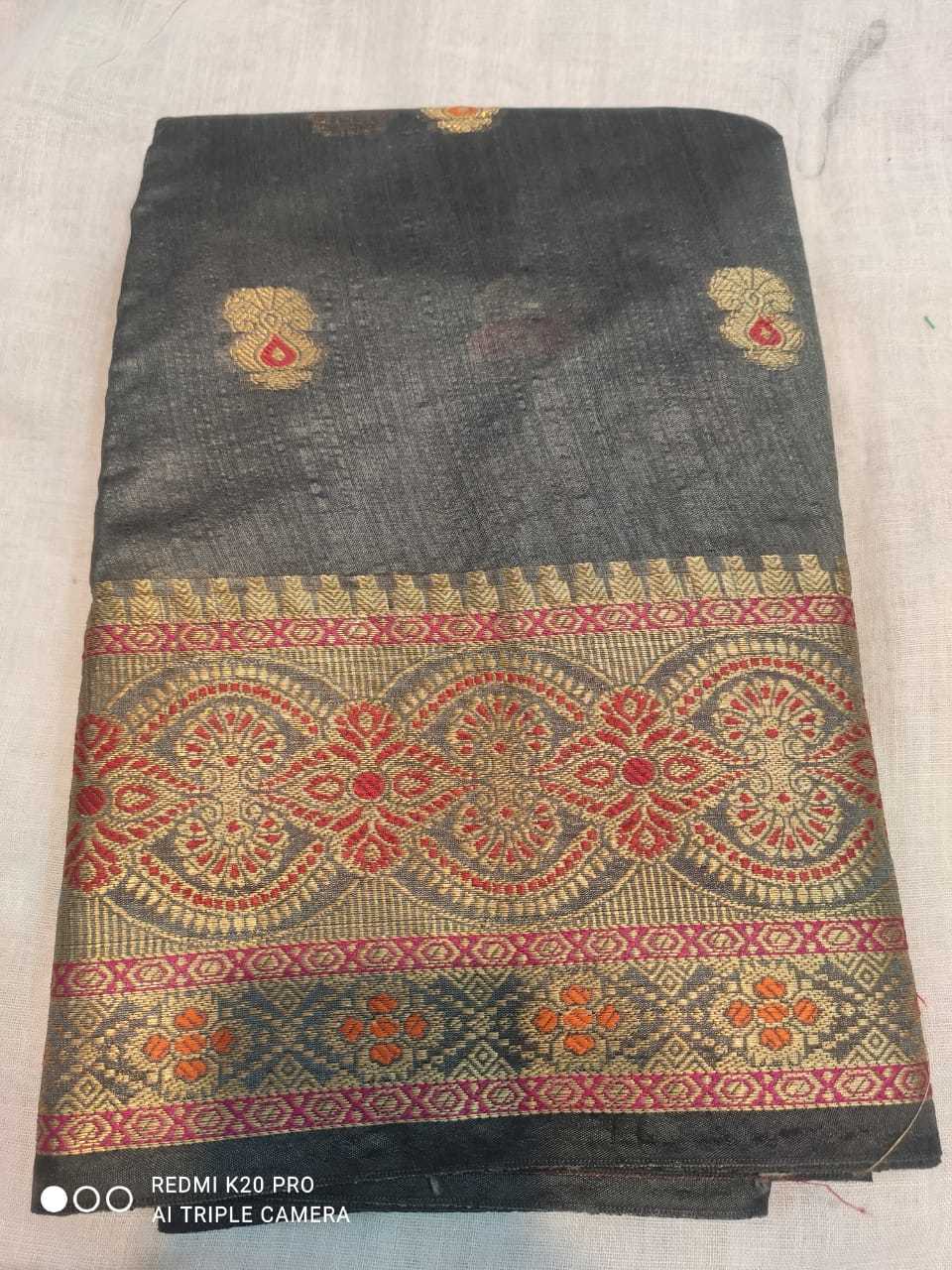 Saeee Collection - Cotton Blend Saree Set With Customized Blouse | Traditional Indian Design, Breathable & Washable, Bead Decoration