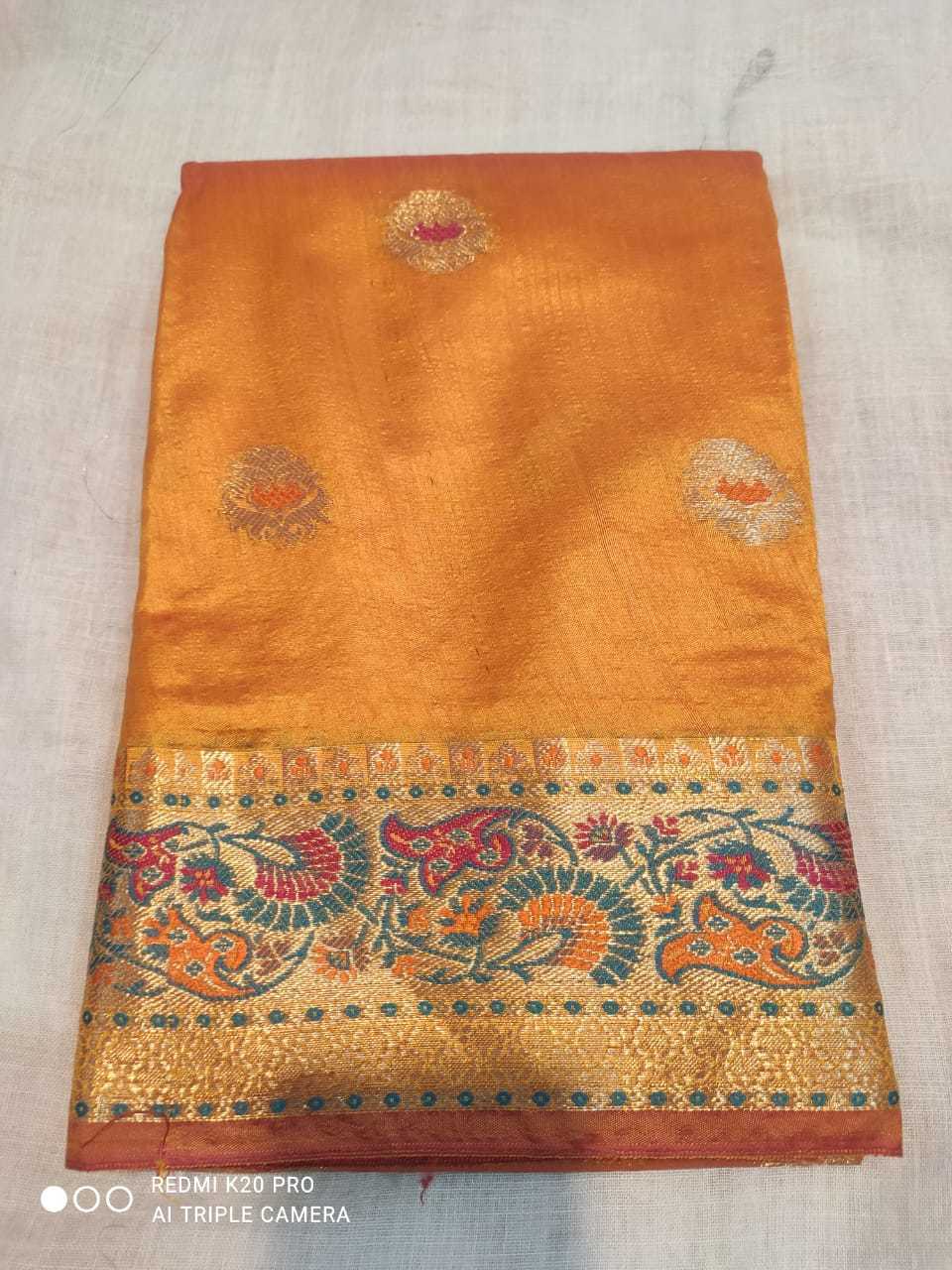 Saeee Collection - Cotton Blend Saree Set With Customized Blouse | Traditional Indian Design, Breathable & Washable, Bead Decoration