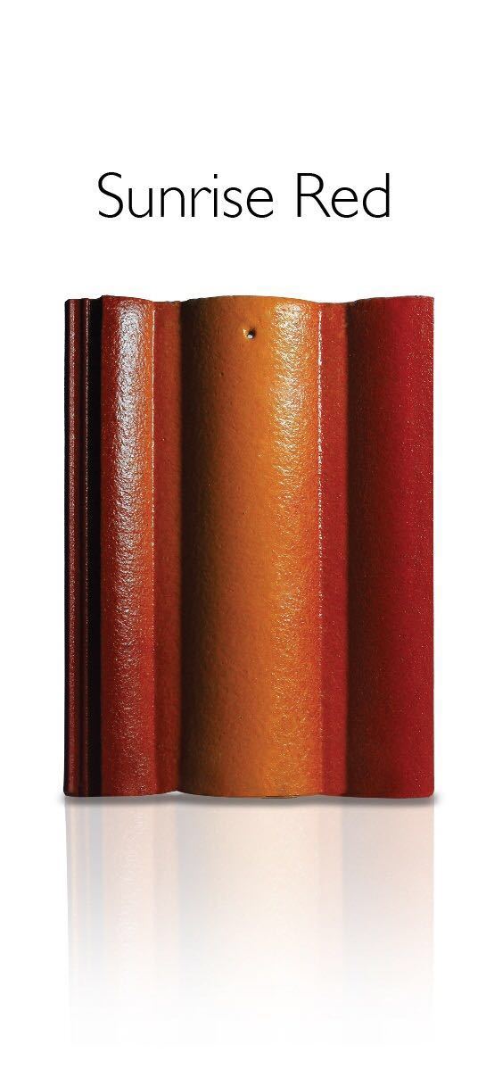 Concrete Roof Tile - Clay Surface Treatment 10-15 Mm, Color Coated In Browns / Tans | Matt Finish, Waterproof, Heat Insulation