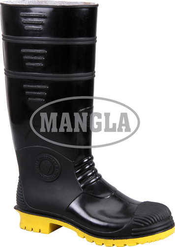Wellington Gumboot Sole (Gold- Year) Mangla - Color: Black