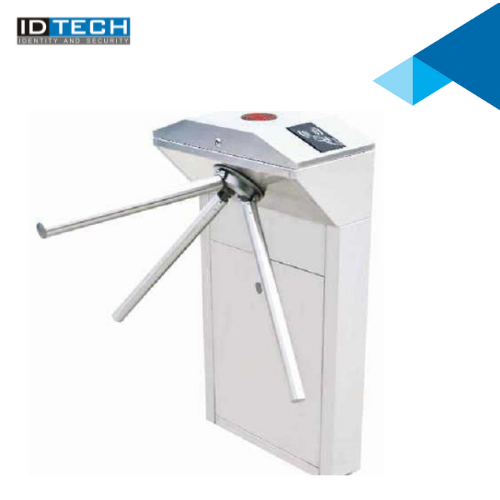 Tripod Turnstiles - Bi-directional Single And Dual Channel | Vertical And Bridge Base Options, Access Control With Card Reader And Fingerprint Reader Features
