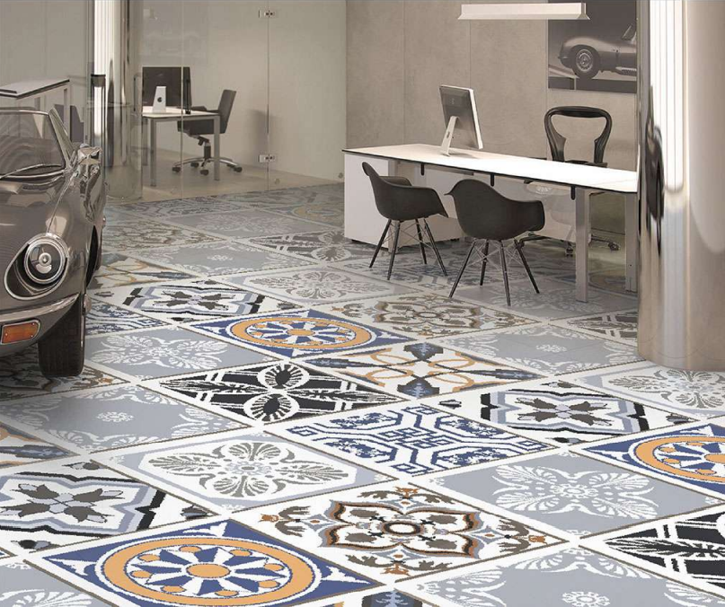 Acid-resistant Moroccan Tile Porcelain Tiles