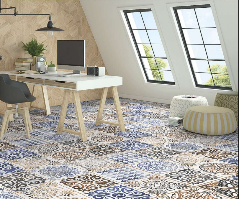 Acid-resistant Moroccan Tile Porcelain Tiles