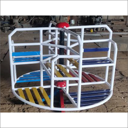 मेटल 4 सीटर मेरी गो राउंड