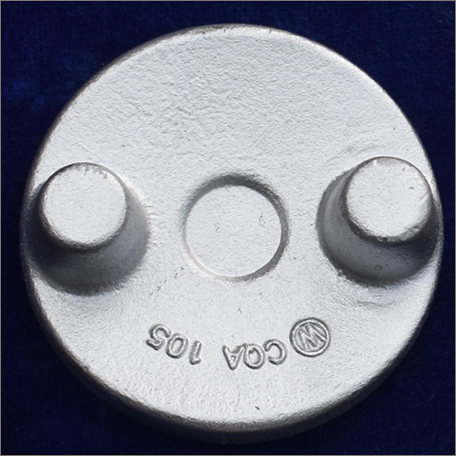 Round Forged Flanges - Steel Material | Customizable Sizes For Machine Parts Usage