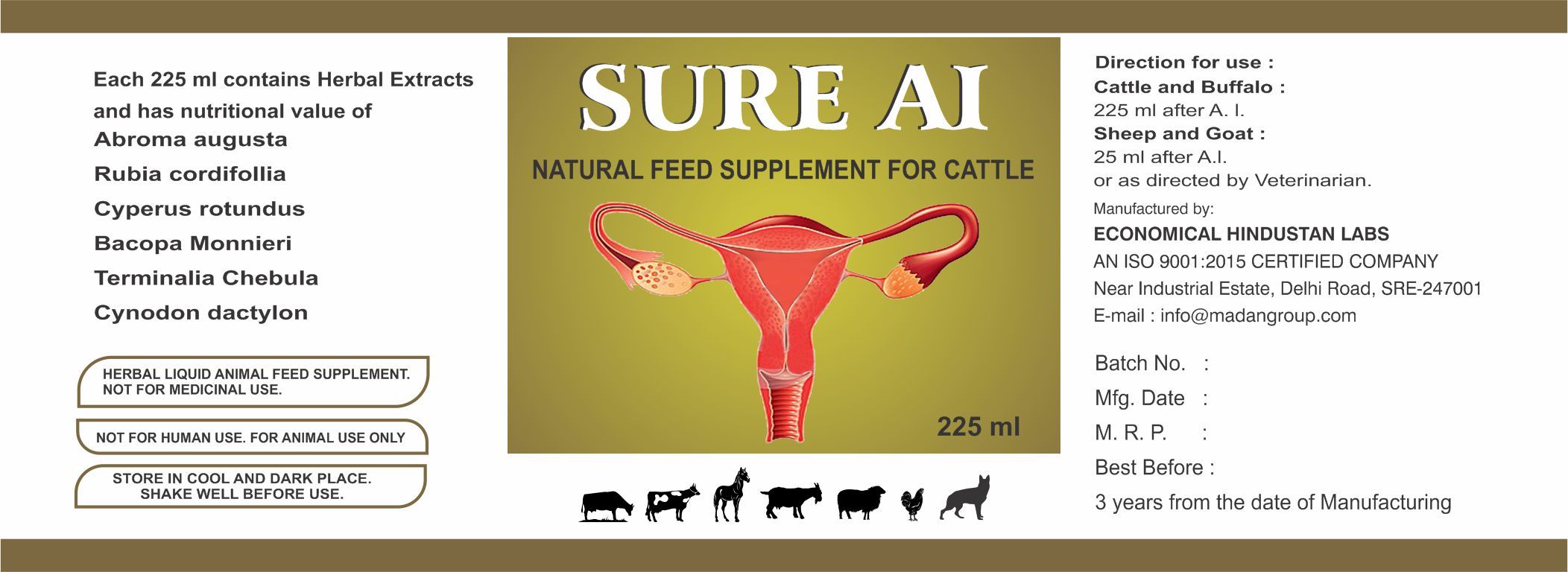 Sure Ai Animal Feed