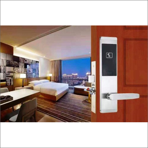 Silver Rfid Card Hotel Door Lock