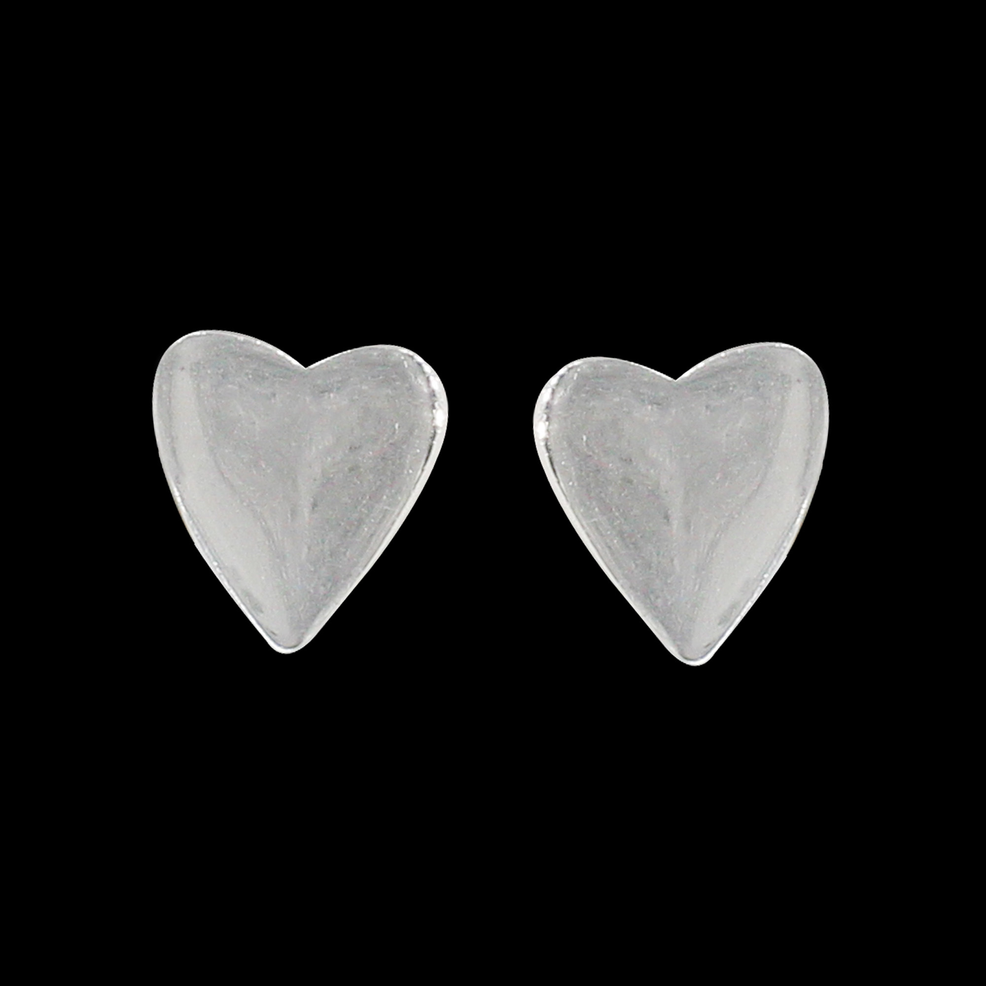 925 Sterling Silver Heart Earring