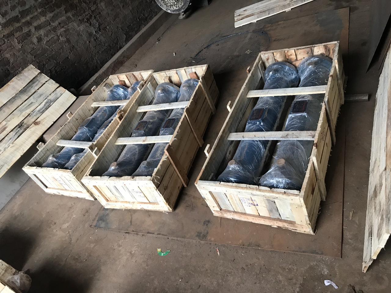 Shell Heat Exchanger - Color: Blue