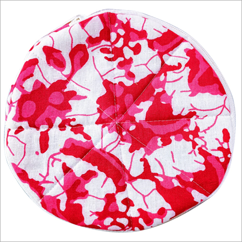 Chapati Printed Cover - Cotton Fabric, Soft Texture & High Durability For Home Use