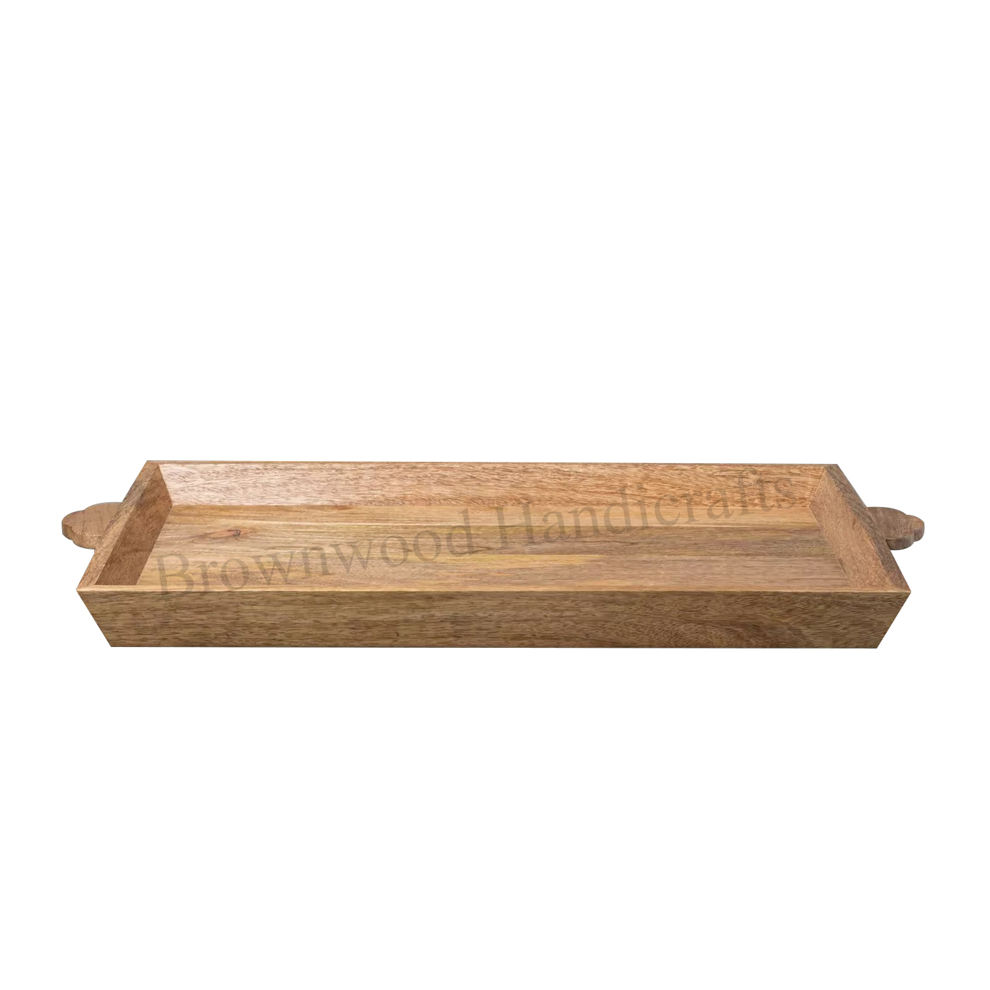 Tableware Mango Wood Serving Tray With Natural Finish