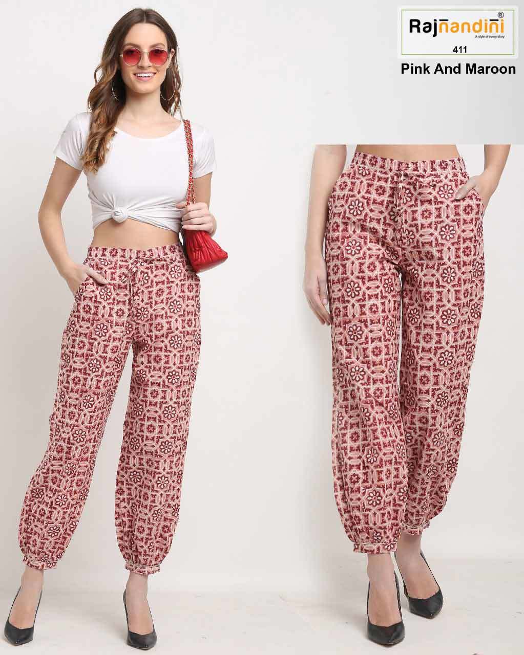 Plain Trendy Plazzo Summer Wear Cotton Pant Set