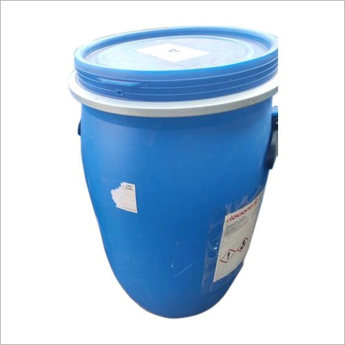 50 Liter Plastic Water Storage Barrels - Plastic Material, 50 Liter Size, Blue Color, Round Shape | Versatile for Chemical and Liquid Storage