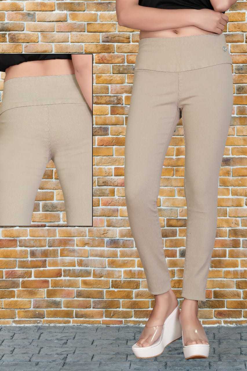 Summer Denim Legging Privaa Denim Solid Stretchable Pant Collection