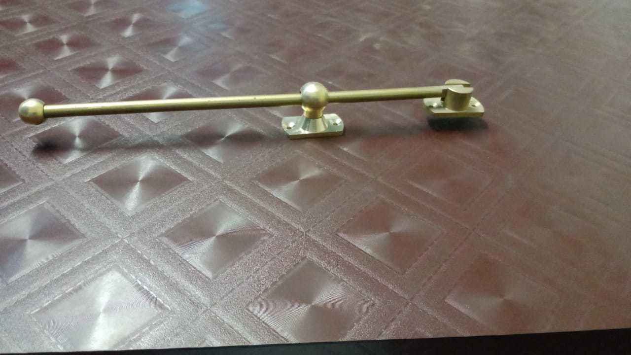 Brass Rod Latch - Durable Brass Material, Sleek Design , Secure Locking Mechanism