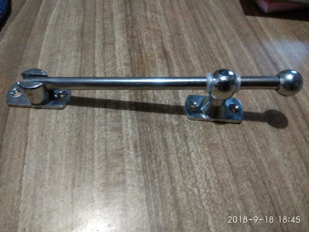 Brass Rod Latch - Durable Brass Material, Sleek Design , Secure Locking Mechanism