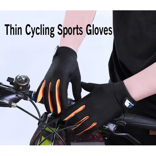 थिन साइकिलिंग स्पोर्ट्स ग्लव्स आयाम (L*W*H): 16-23 सेंटीमीटर (Cm)