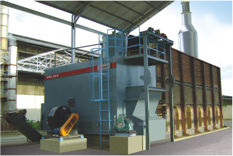 Biomass Fired Furnace With Environmental Way Dry Usage: Industrial