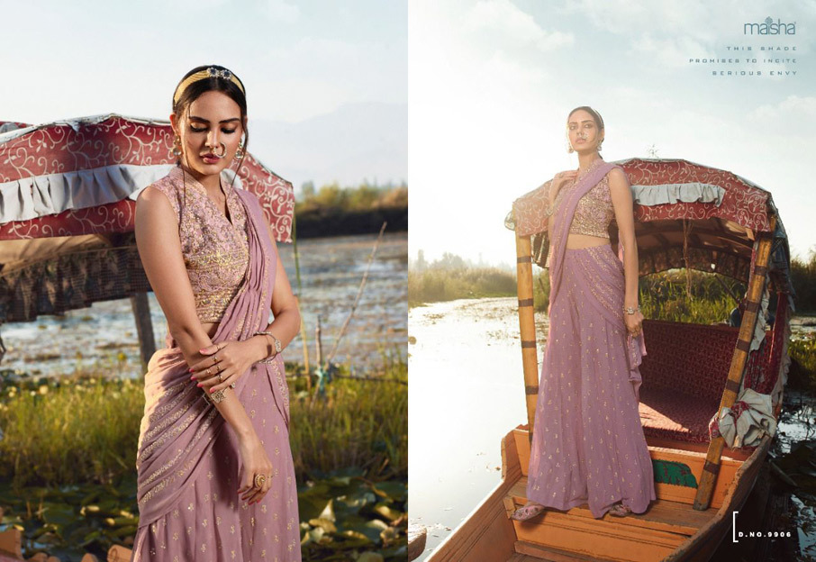 Indian Veronica Viscose Net Lehenga Choli Catalogue Set