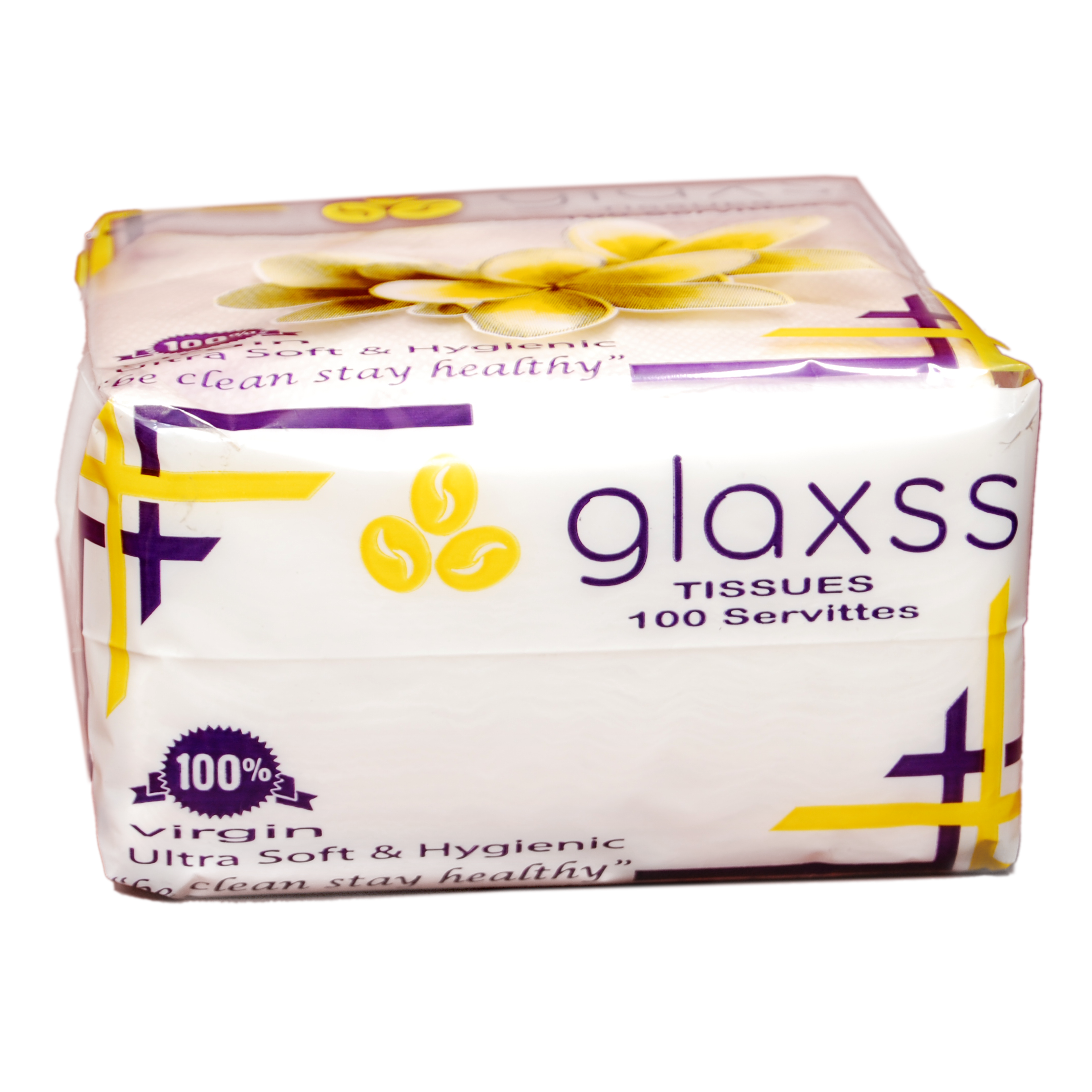 Glaxss Tissue Paper Napkin 1 Ply 30x30 Cm Application: Hotel