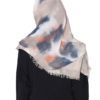 Indian Trending Tie  Dye Hijab  Orange