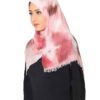 Indian Trending Tie  Dye Hijab  Orange