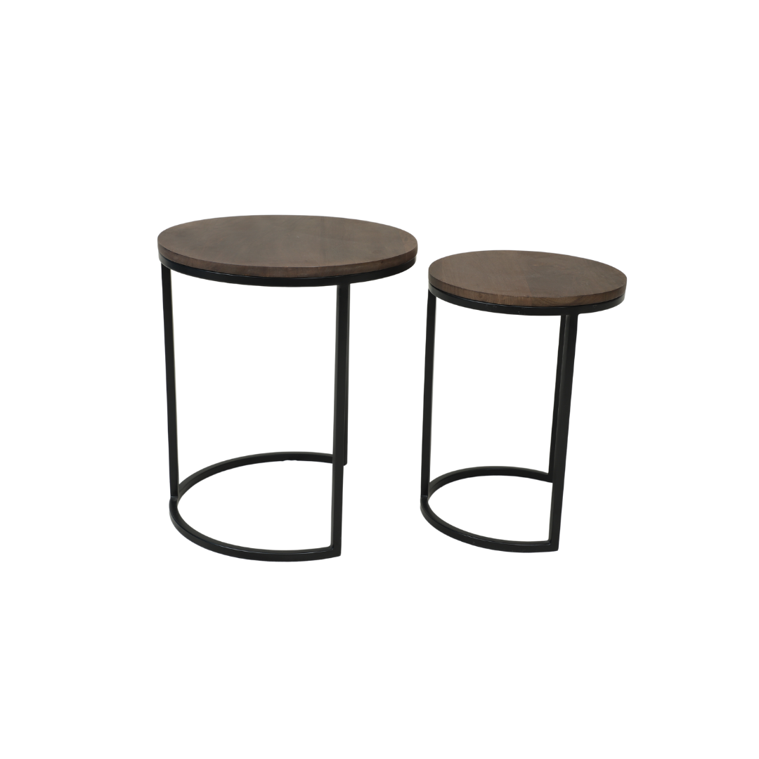 Set Of 2 Modern Side Table