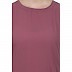Cotton Designer Elegant Abaya Puce Pink