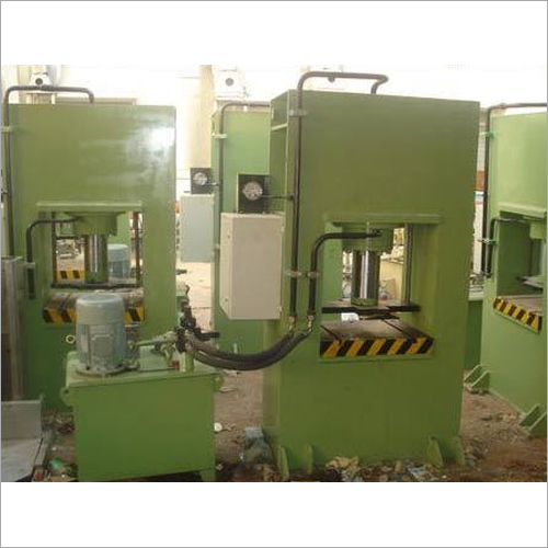Hydraulic Deep Draw Press Machine - Durable, Resilient Build Quality | Easy to Use, Available in Different Sizes, 220-440 Voltage, Green Color
