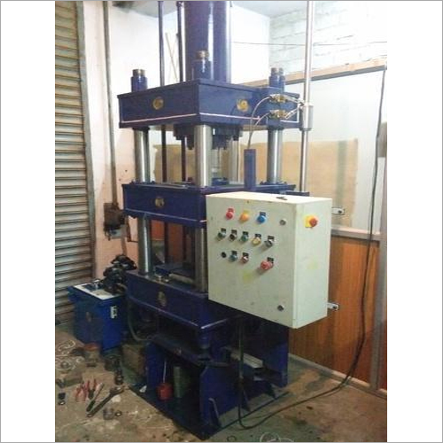 Pillar Type Hydraulic Press Machine - Color: Blue