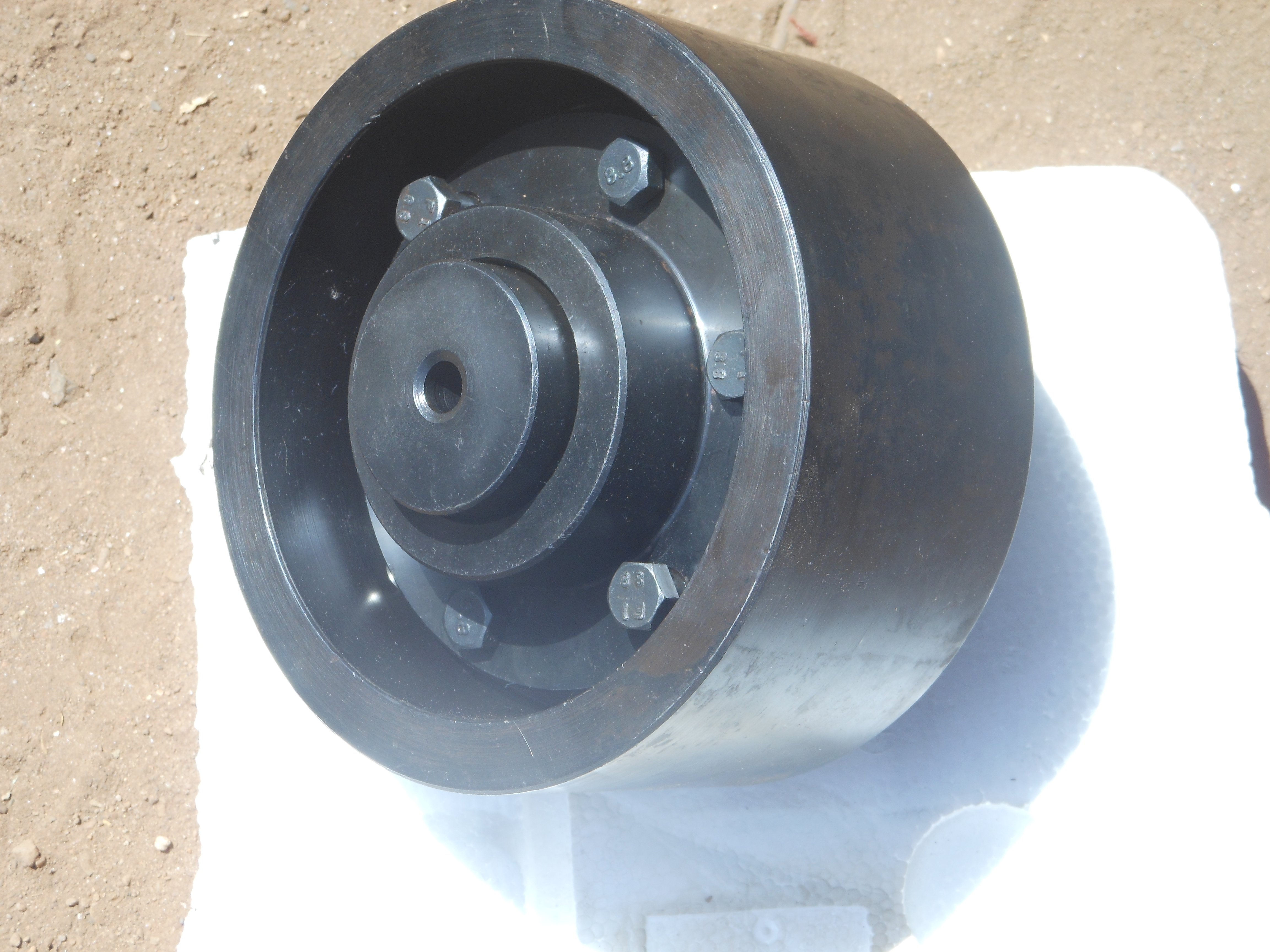 Brake Drum With Gear Coupling Dc 200 Application: Industrial