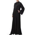 Plain Mushkiya Occasion Burqa With Hand Work