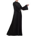 Plain Mushkiya Occasion Burqa With Hand Work