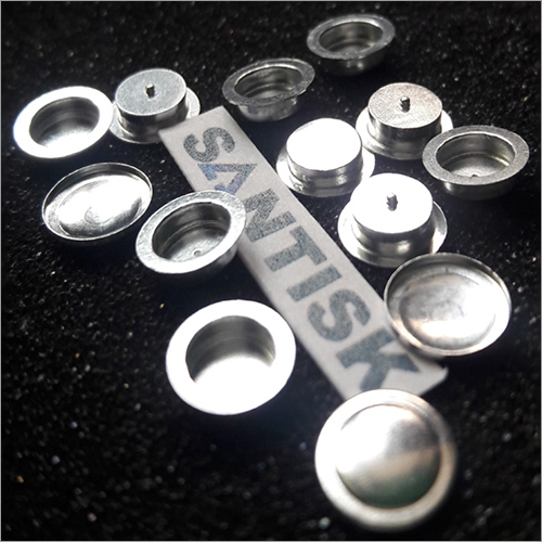 Aluminum 40âµl Crucibles With Pin, Without Pin & Lids - 1.6mm Height, 6mm Width, Aluminium White | Suitable For Pharmaceutical Companies & Chemical Industries