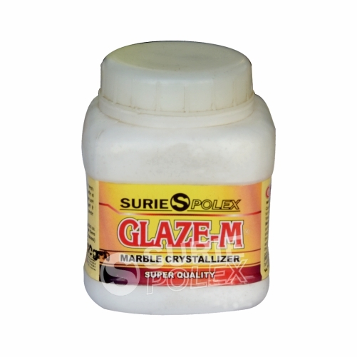 Glaze-m - 100% Purity, High Gloss For Calcareous Stones | Mild Crystallizer For Beginners With Red/white Pad/woolen Felt