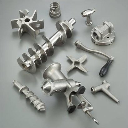 Stainless Steel Investment Casting - 200X200X200 mm, Polished Silver Finish | Investment Cast Process, CNC Machined, Durable for Industrial Use
