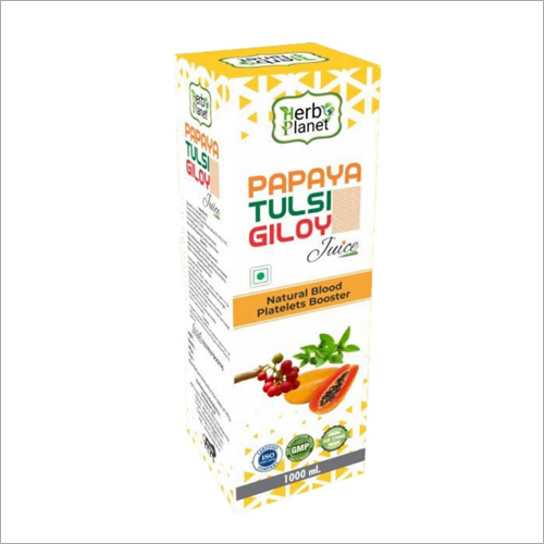 1000 Ml Papaya Tulsi Giloy Juice - Age Group: Adults