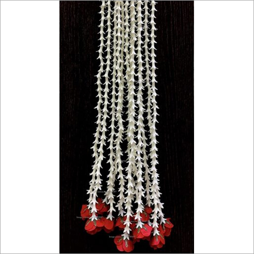 वॉशेबल स्फिंक्स आर्टिफिशियल रजनीगंधा बड्स और रोज़ स्ट्रिंग्स लगभग 12 स्ट्रिंग्स का पैक