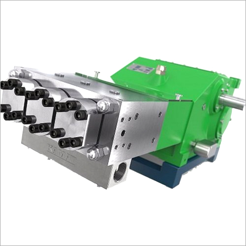 स्टेनलेस स्टील ट्रिपलक्स हाई प्रेशर प्लंजर पंप